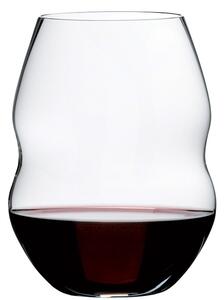 <p>Collezione di bicchieri in cristallo dalla linea morbidamente ondulata, facile da maneggiare, semplice far roteare il vino con un lieve movimento della mano:</p>