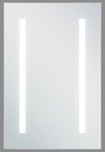 Moderno Armadietto a Muro da Bagno Nero a Specchio 88 x 40 x 35 cm Beliani