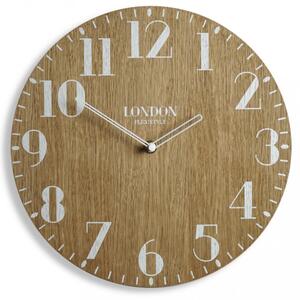 Orologio decorativo in stile retrò LONDYN RETRO WOOD 30cm