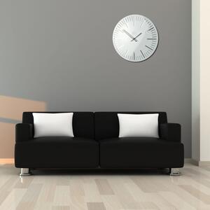 Elegante orologio da parete bianco per il soggiorno