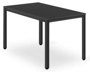 Tavolo - Leobert - Tessa - Nero/Gambe Nere - 120 X 60 X 75 Cm