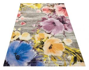 Tappeto colorato di qualità con motivo floreale Larghezza: 80 cm | Lunghezza: 150 cm