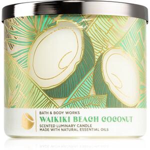 Bath & Body Works Waikiki Beach Coconut candela profumata I 411 g