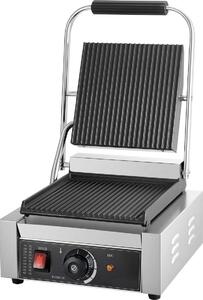Piastra per panini commerciale Grill Sandwich Maker Griddle Plate 22x23 cm