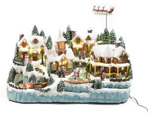 Villaggio di Natale H 40 cm