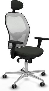 Sedia da ufficio con poggiatesta Jorquera Piqueras y Crespo 3D086G1 Nero
