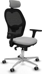 Sedia da ufficio con poggiatesta Jorquera Piqueras y Crespo 3D086G2 Grigio chiaro