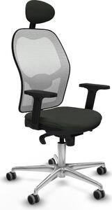 Sedia da ufficio con poggiatesta Jorquera Piqueras y Crespo 2D086G1 Nero
