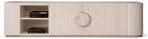 Mobile TV moderno color beige, mobile TV in legno, consolle TV, mobili da salotto