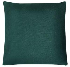 Set di 2 cuscini decorativi con motivo geometrico Verde 45 x 45 cm Beliani