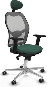 Sedia da ufficio con poggiatesta Jorquera Piqueras y Crespo 2D086G1 verde