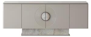 Credenza moderna beige, elegante, consolle, mobiletto, buffet, armadio