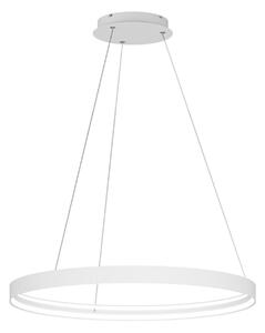 Lampadario moderno top light malika 1216 s80 bi led cct switch 7639lm bianco - Top Light