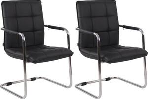 Set di sedie a sdraio 2 pezzi - Sedie da cucina - Elevato comfort di seduta