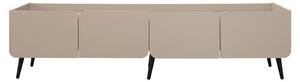 Mobile TV beige, moderno, contenitore per televisore, mobile portaoggetti, arredamento per soggiorno