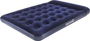 Materasso gonfiabile matrimoniale Famanu con pompa integrata - comodo letto matrimoniale per campeggio - 191 x 137 x 28 cm - blu