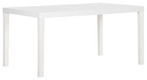 Tavolo da Giardino 150x90x72 cm in PP Bianco