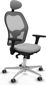 Sedia da ufficio con poggiatesta Jorquera Piqueras y Crespo 3D086G1 Grigio chiaro