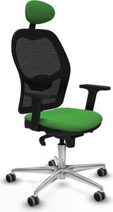 Sedia da ufficio con poggiatesta Jorquera Piqueras y Crespo 2D086G1 verde