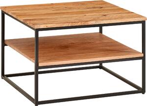 Tavolino 60x60x41 cm tavolino in legno massiccio tavolino da salotto | Wohnling