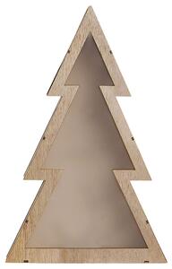 Decorazione Natalizia da Esterno per Porta a forma di Stella LED ghirlanda corona accessorio natalizio Beliani