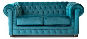 Divano Chesterfield in Velluto Premium – Stile Iconico, Finiture di Pregio