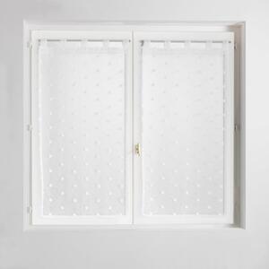 Tenda sottile bianca 60x120 cm Pompinou - douceur d'intérieur