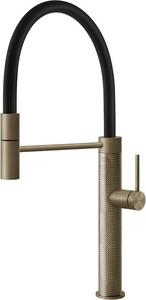 Gessi Miscelatore monocomando semipro Gessi316 Cesello 60014 708 47,8 cm Rame spazzolato PVD