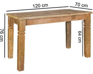 Esszimmertisch Rustica 120 x 70 x 76 cm Mango Massiv-Holz |