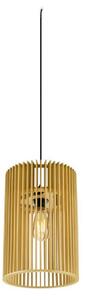 Lampada a sospensione SLV, Wud, dimmerabile, Legno, Soggiorno, Legno