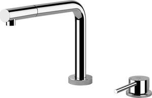 Miscelatore monocomando pieghevole Gessi Su&Giù 50109 031 25 cm cromo