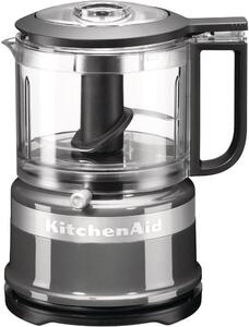KITCHENAID Robot da Cucina Capacit 0.83 Litri 2 Velocit Tasto Pulse Potenza 240 Watt Lama in acciaio inox colore Argento - 5KFC3516ECU Mini Food 