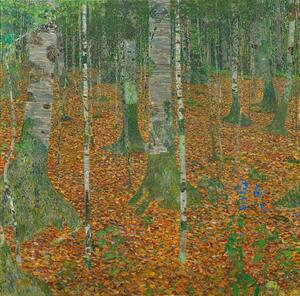 Riproduzione The Birch Wood 1903, Gustav Klimt