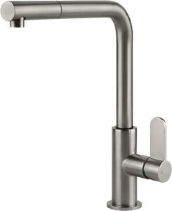 Miscelatore monocomando Gessi Acciaio Collection 60537 239 26,1 cm Acciaio spazzolato