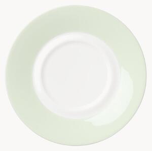 Set di 6 piattini in Fine Bone China Pastel