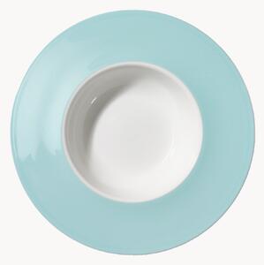 Set di 6 piatti fondi in Fine Bone China Pastel