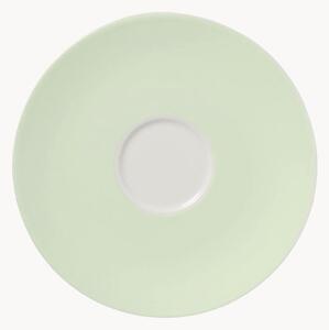 Set di 6 piattini in Fine Bone China Pastel