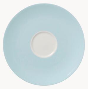 Set di 6 piattini in Fine Bone China Pastel