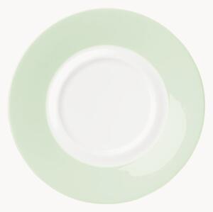 Set di 6 piattini in Fine Bone China Pastel