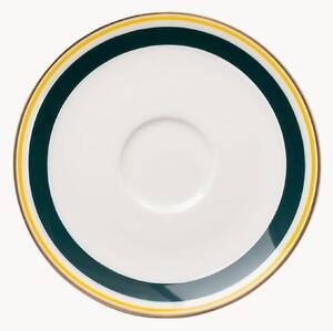 Set di 6 piattini in Fine Bone China Capri