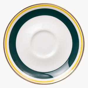 Set di 6 piattini in Fine Bone China Capri
