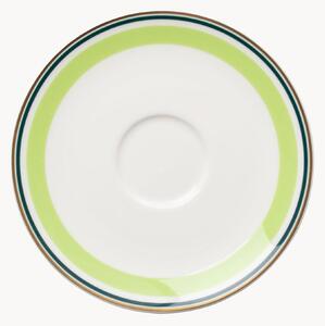 Set di 6 piattini in Fine Bone China Capri