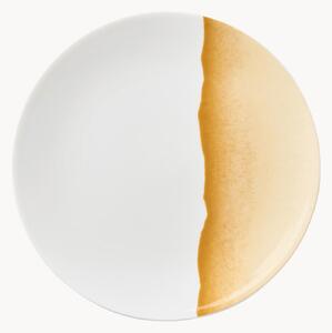 Set di 6 piatti da dessert in Fine Bone China Silhouette