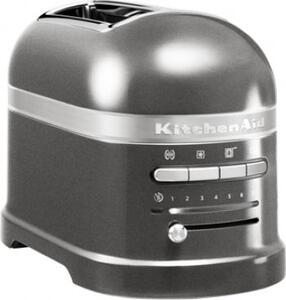 KITCHENAID Tostapane 2 Fette Potenza 1250 Watt Funzione scongelamento colore Nero - 5KMT2204EMS