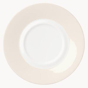 Set di 6 piattini in Fine Bone China Pastel