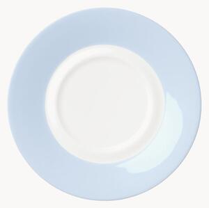 Set di 6 piattini in Fine Bone China Pastel