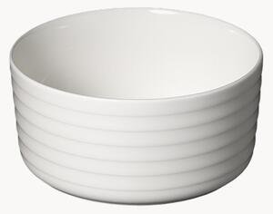 Set di 6 ciotole piccole in Fine Bone China Relief