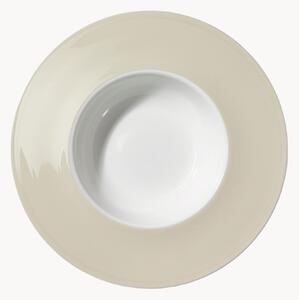 Set di 6 piatti fondi in Fine Bone China Pastel