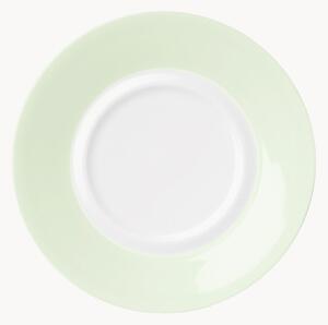 Set di 6 piattini in Fine Bone China Pastel