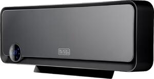 Black & Decker Termoventilatore da parete Ceramico Stufa Elettrica Potenza 2000 Watt con Telecomando Timer e Termostato - BXWSH 2000E
